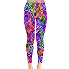 Swirly Twirly Colors Women s Leggings by KirstenStarFashion