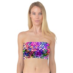 Swirly Twirly Colors Women s Bandeau Tops by KirstenStarFashion