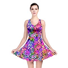 Swirly Twirly Colors Reversible Skater Dresses by KirstenStarFashion