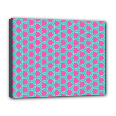 Cute Pretty Elegant Pattern Canvas 14  X 11 