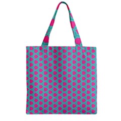 Cute Pretty Elegant Pattern Zipper Grocery Tote Bags