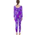 Lavender Swirls Long Sleeve Catsuit View2