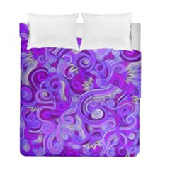 Lavender Swirls Duvet Cover (twin Size)