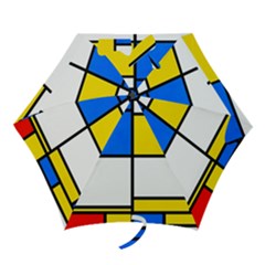 Colorful Rectangles Umbrella