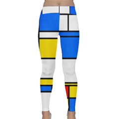 Colorful Rectangles Yoga Leggings