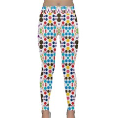 Colorful Dots Pattern Yoga Leggings