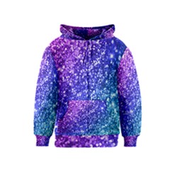 Glitter Ocean Bokeh Kids Zipper Hoodies