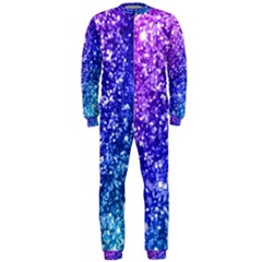 Glitter Ocean Bokeh Onepiece Jumpsuit (men)  by KirstenStar