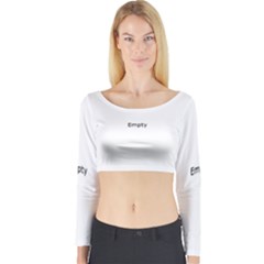 5s  Long Sleeve Crop Top