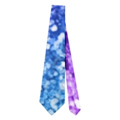 Glitter Ocean Bokeh Neckties (two Side)  by KirstenStarFashion