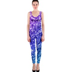 Glitter Ocean Bokeh Onepiece Catsuits