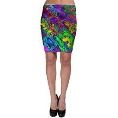 Powerfractal 4 Bodycon Skirts