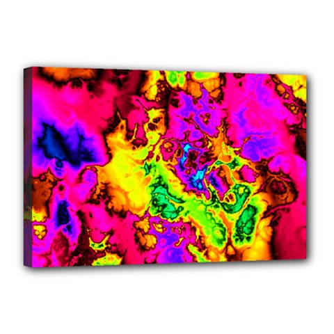 Powerfractal 01 Canvas 18  X 12 