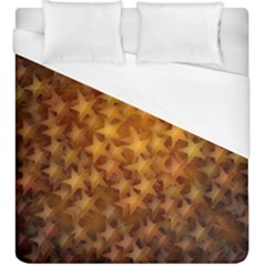 Gold Stars Duvet Cover Single Side (kingsize)