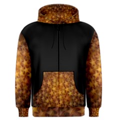 Gold Stars Men s Zipper Hoodies