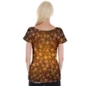 Gold Stars Women s Cap Sleeve Top View2