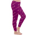 Merry Christmas,text,bordeaux Winter Leggings View3