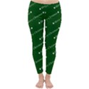 Merry Christmas,text,green Winter Leggings View1