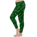 Merry Christmas,text,green Winter Leggings View2