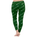 Merry Christmas,text,green Winter Leggings View4