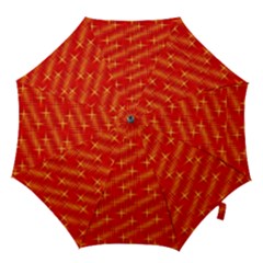 Many Stars,red Hook Handle Umbrellas (large)