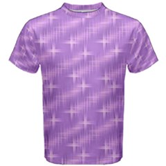 Many Stars, Lilac Men s Cotton Tees