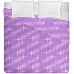 Many Stars, Lilac Duvet Cover (king Size)