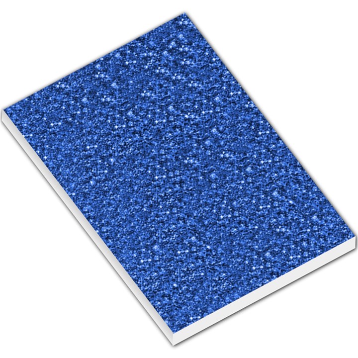 Sparkling Glitter Blue Large Memo Pads