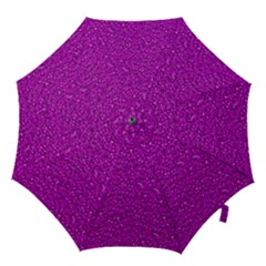 Sparkling Glitter Hot Pink Hook Handle Umbrellas (medium)