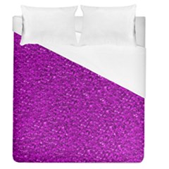 Sparkling Glitter Hot Pink Duvet Cover Single Side (full/queen Size)