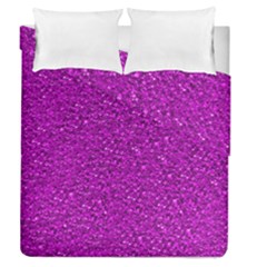 Sparkling Glitter Hot Pink Duvet Cover (full/queen Size)