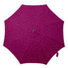 Sparkling Glitter Pink Hook Handle Umbrellas (small)