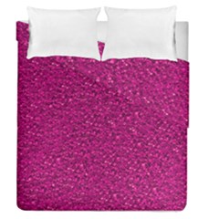 Sparkling Glitter Pink Duvet Cover (full/queen Size)