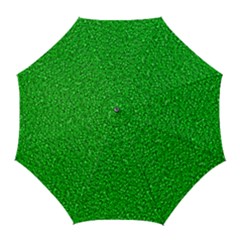 Sparkling Glitter Neon Green Golf Umbrellas by ImpressiveMoments