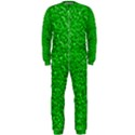 Sparkling Glitter Neon Green OnePiece Jumpsuit (Men)  View1