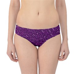 Sparkling Glitter Plum Hipster Bikini Bottoms by ImpressiveMoments