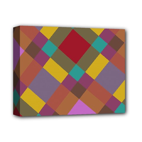 Shapes Pattern Deluxe Canvas 14  X 11  (stretched)