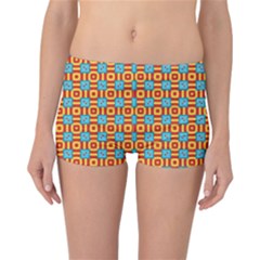 Cute Pretty Elegant Pattern Reversible Boyleg Bikini Bottoms