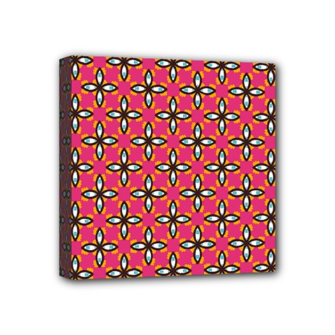 Cute Pretty Elegant Pattern Mini Canvas 4  X 4 