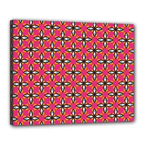 Cute Pretty Elegant Pattern Canvas 20  X 16 