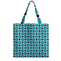 Cute Pretty Elegant Pattern Zipper Grocery Tote Bags