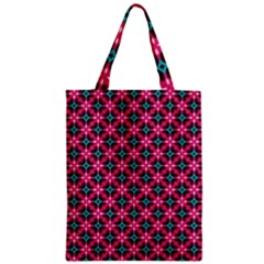 Cute Pretty Elegant Pattern Zipper Classic Tote Bags by GardenOfOphir