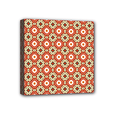 Cute Pretty Elegant Pattern Mini Canvas 4  X 4 