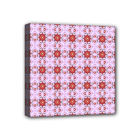 Cute Pretty Elegant Pattern Mini Canvas 4  X 4 