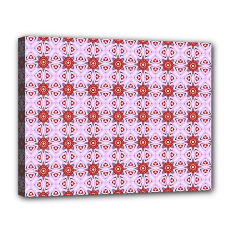 Cute Pretty Elegant Pattern Canvas 14  X 11 