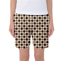 Cute Pretty Elegant Pattern Women s Basketball Shorts