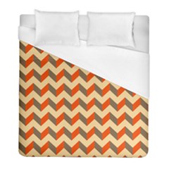 Modern Retro Chevron Patchwork Pattern  Duvet Cover Single Side (twin Size) by GardenOfOphir