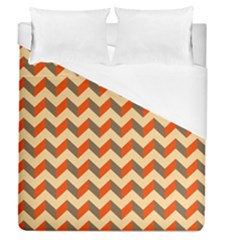 Modern Retro Chevron Patchwork Pattern  Duvet Cover Single Side (full/queen Size)