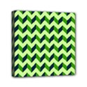 Modern Retro Chevron Patchwork Pattern Mini Canvas 6  x 6  View1