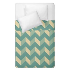 Modern Retro Chevron Patchwork Pattern Duvet Cover (single Size)